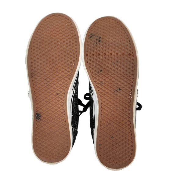 Vans Off The Wall Low Top Skater Gray Herringbone Sneakers Size Women's 6 - Picture 9 of 11